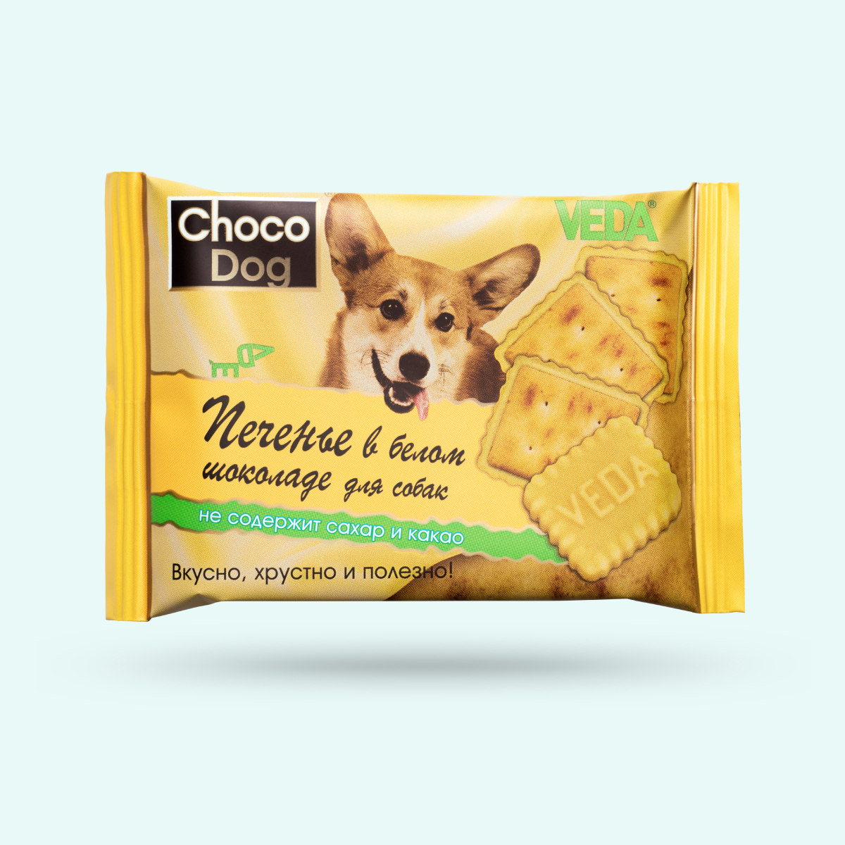 Печенье в белом шоколаде для собак CHOCO DOG