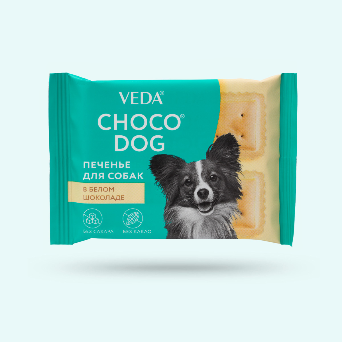 CHOCO DOG печенье в белом шоколаде для собак