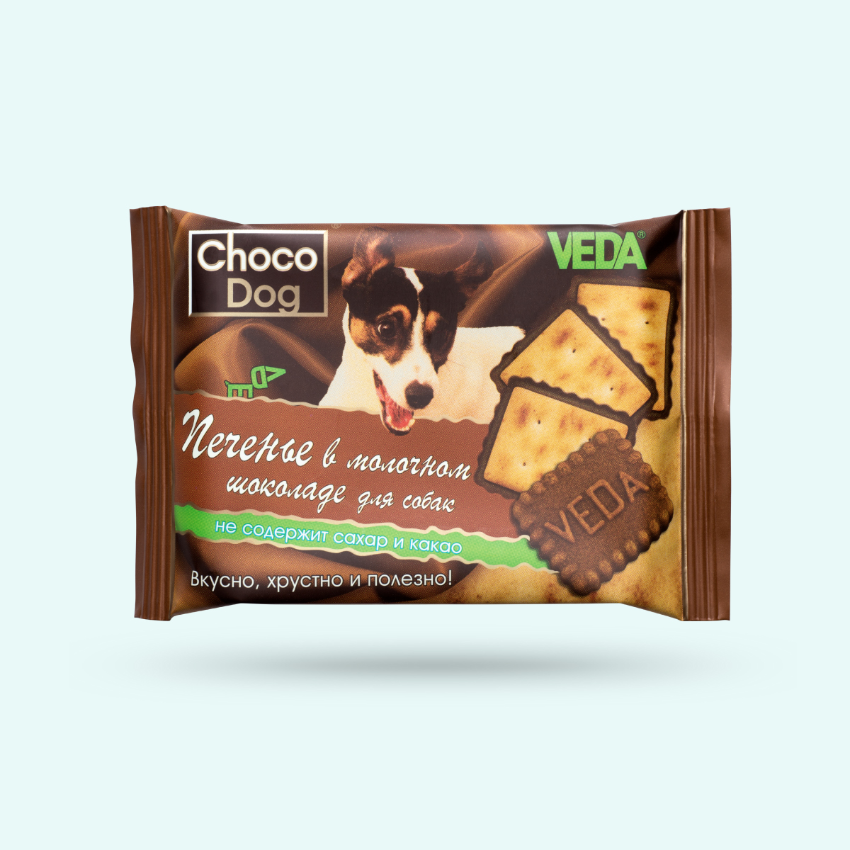Печенье в молочном шоколаде для собак CHOCO DOG