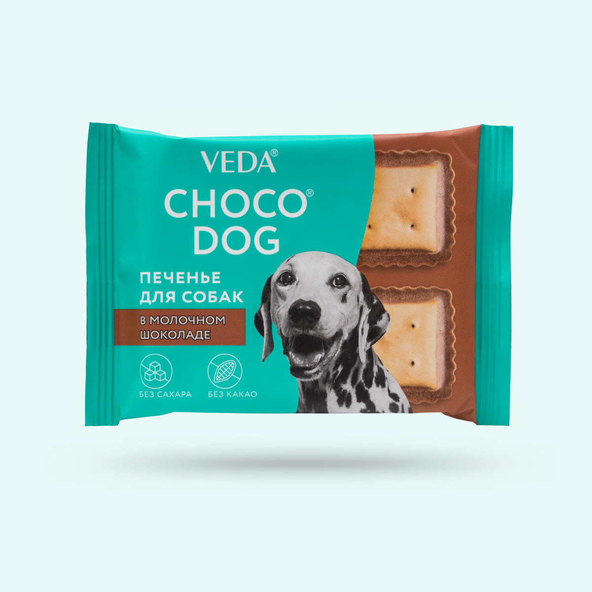 CHOCO DOG печенье в молочном шоколаде для собак